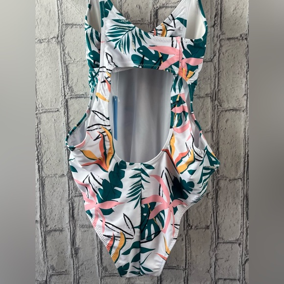 Live Life on the Beach Size:L Women Swim Suit Multi Color - Picture 4 of 8